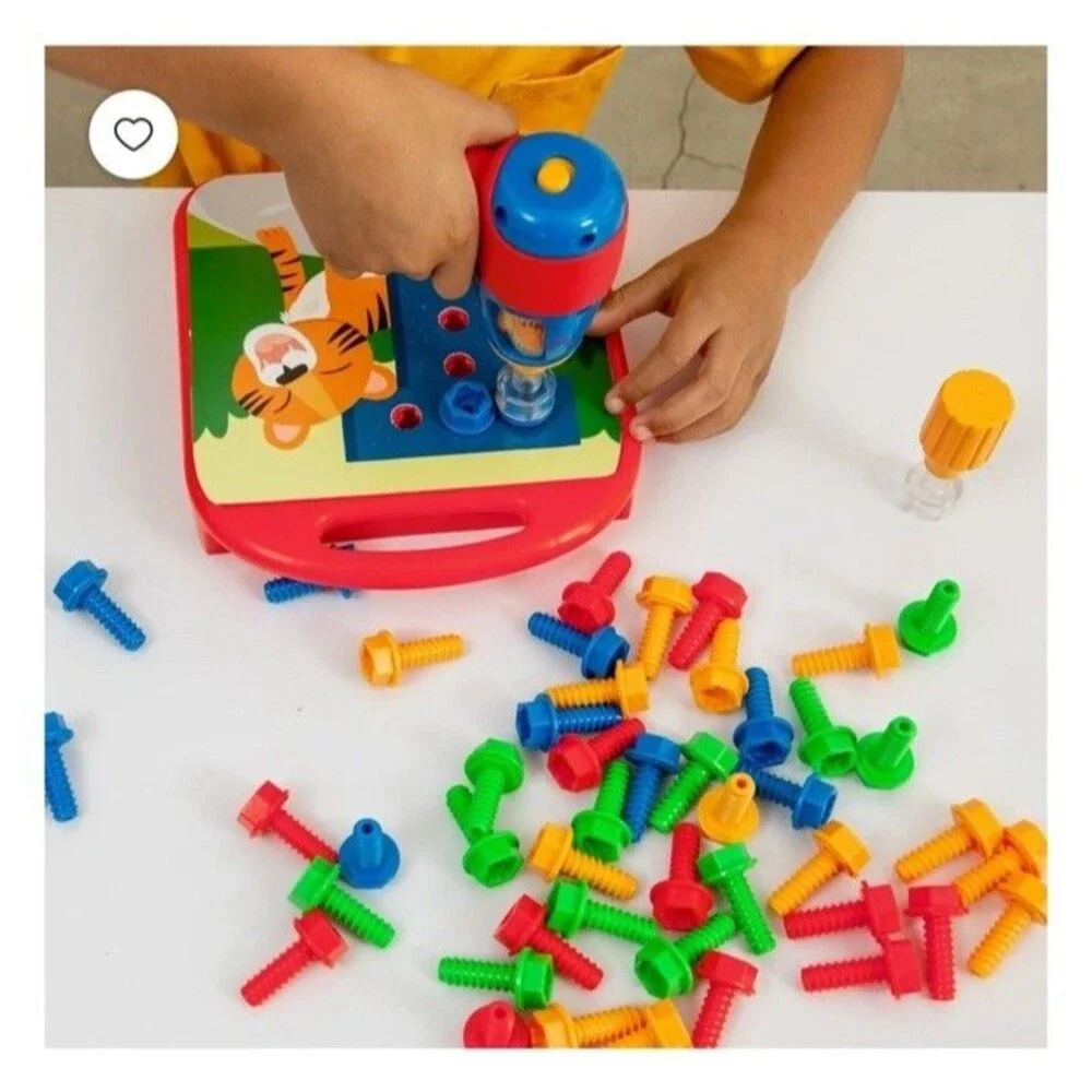 Educational Insights Design & Drill ABCs & 123s - Medium, Multi-color